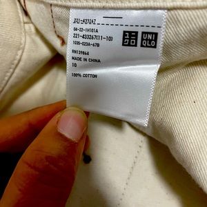 Uniqlo| 100% cotton| Straight Leg Pants| Brand New